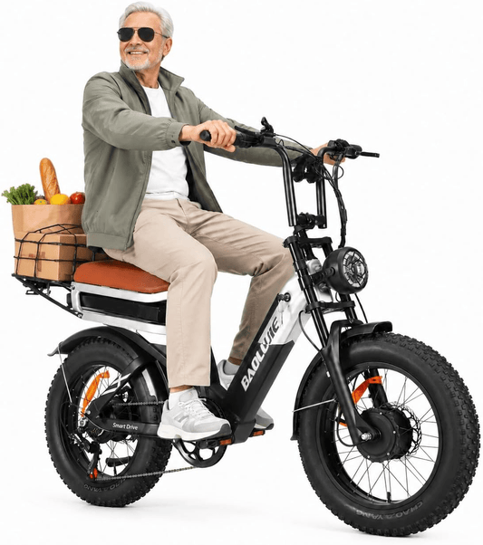 2033 Dual Motors Ebike with Dual Batteries - BAOLUJIE