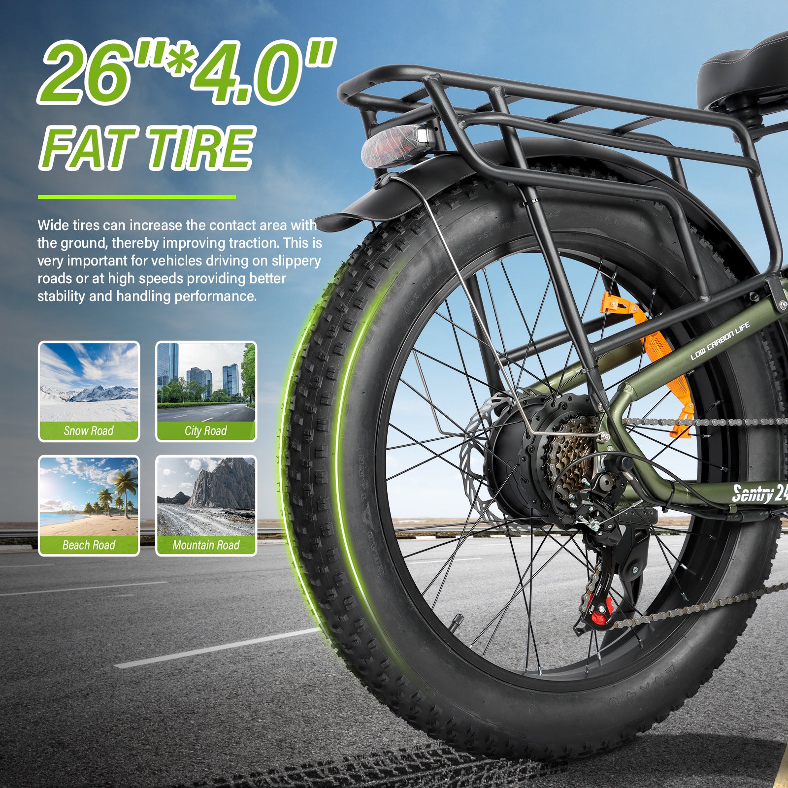 (b - side - 2401)P2 AWD Electric Bike for Adults 4000W 35MPH 53V23AH Battery | Hydraulic Disc Brakes | ShiMN 21 Speed | 20''×4.0 Fat Tire Ebike | Adjustive Suspension Fork Electric Mountain Bike - baolujieebikes