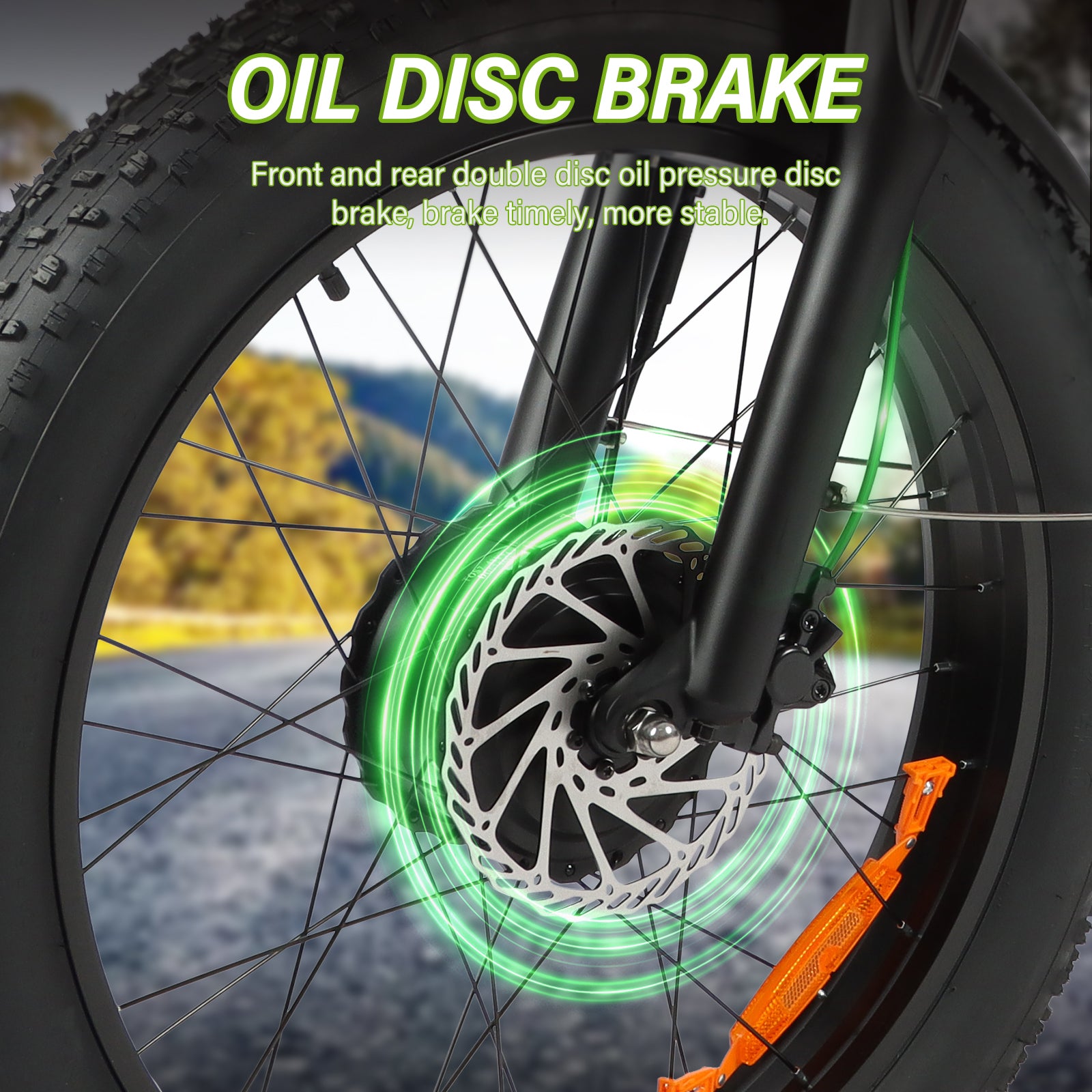 (b - side - 2401)P2 AWD Electric Bike for Adults 4000W 35MPH 53V23AH Battery | Hydraulic Disc Brakes | ShiMN 21 Speed | 20''×4.0 Fat Tire Ebike | Adjustive Suspension Fork Electric Mountain Bike - baolujieebikes