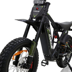 BAOLUJIE M2 - 2000W 60V Electric Dirt Bike | 53 MPH & Full Suspension - BAOLUJIE