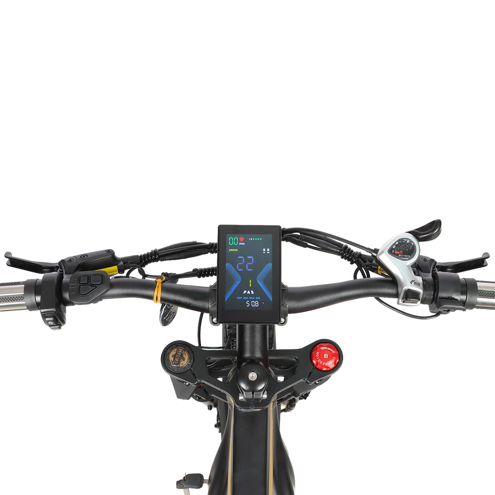BAOLUJIE P2 - 52V 3000W Dual Motor AWD E - Bike | 26" Fat Tire Full Suspension Electric Mountain Bike (23Ah Battery) - BAOLUJIE