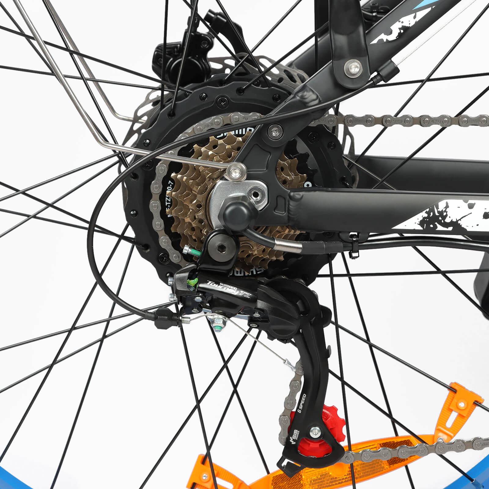 BAOLUJIE Electric Bike DP2603: Dual Motor 1500W 26' Fat Tire 40mph - BAOLUJIE