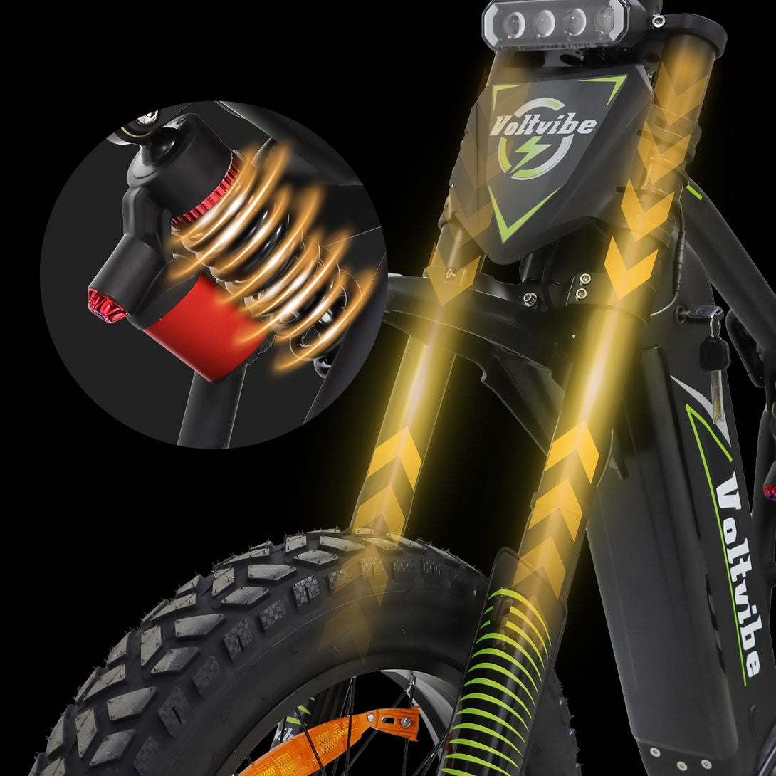 The Baolujie M2 electric bicycle features a 2000W high - power motor, a top speed of 40 MPH, and is an all - terrain electric bicycle. It has a 60V 25AH large battery, providing a maximum range of 60 - 75 miles, and 20''4 wide tires. - baolujieebikes