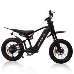 BAOLUJIE M2 - 2000W 60V Electric Dirt Bike | 53 MPH & Full Suspension - BAOLUJIE