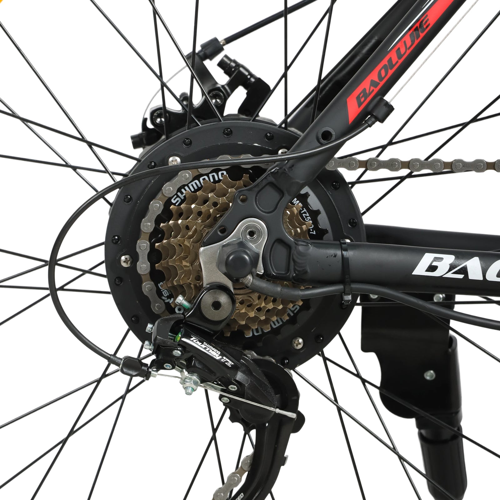 BAOLUJIE S1 - 26" Electric Mountain Bike | 500W Motor (1000W Peak) & 36V 15Ah Battery - BAOLUJIE