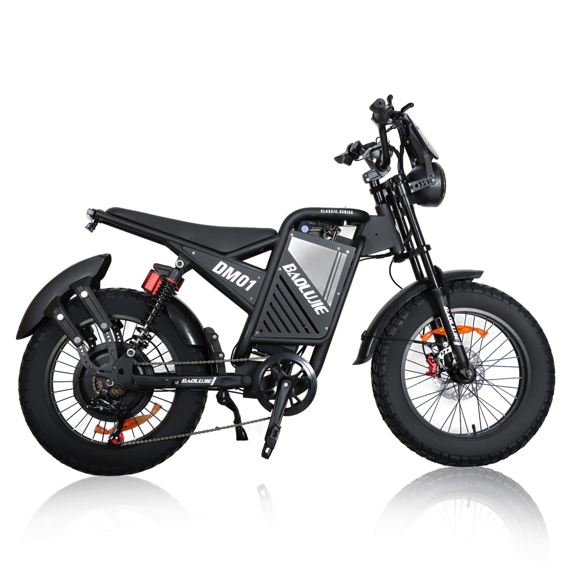 Baolujie DM01 Hyper - Performance Ebike 60V 2000W 53MPH Top Speed - BAOLUJIE