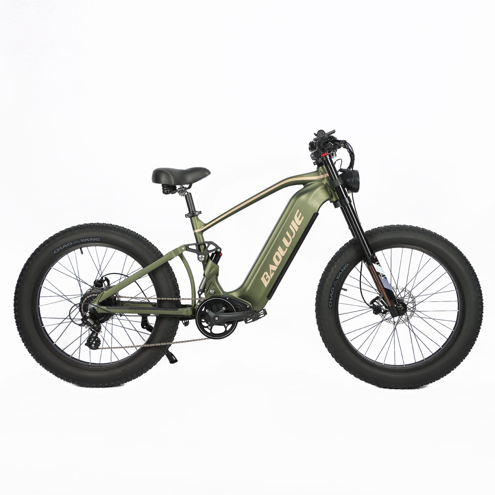 BAOLUJIE P2 - 52V 3000W Dual Motor AWD E-Bike
