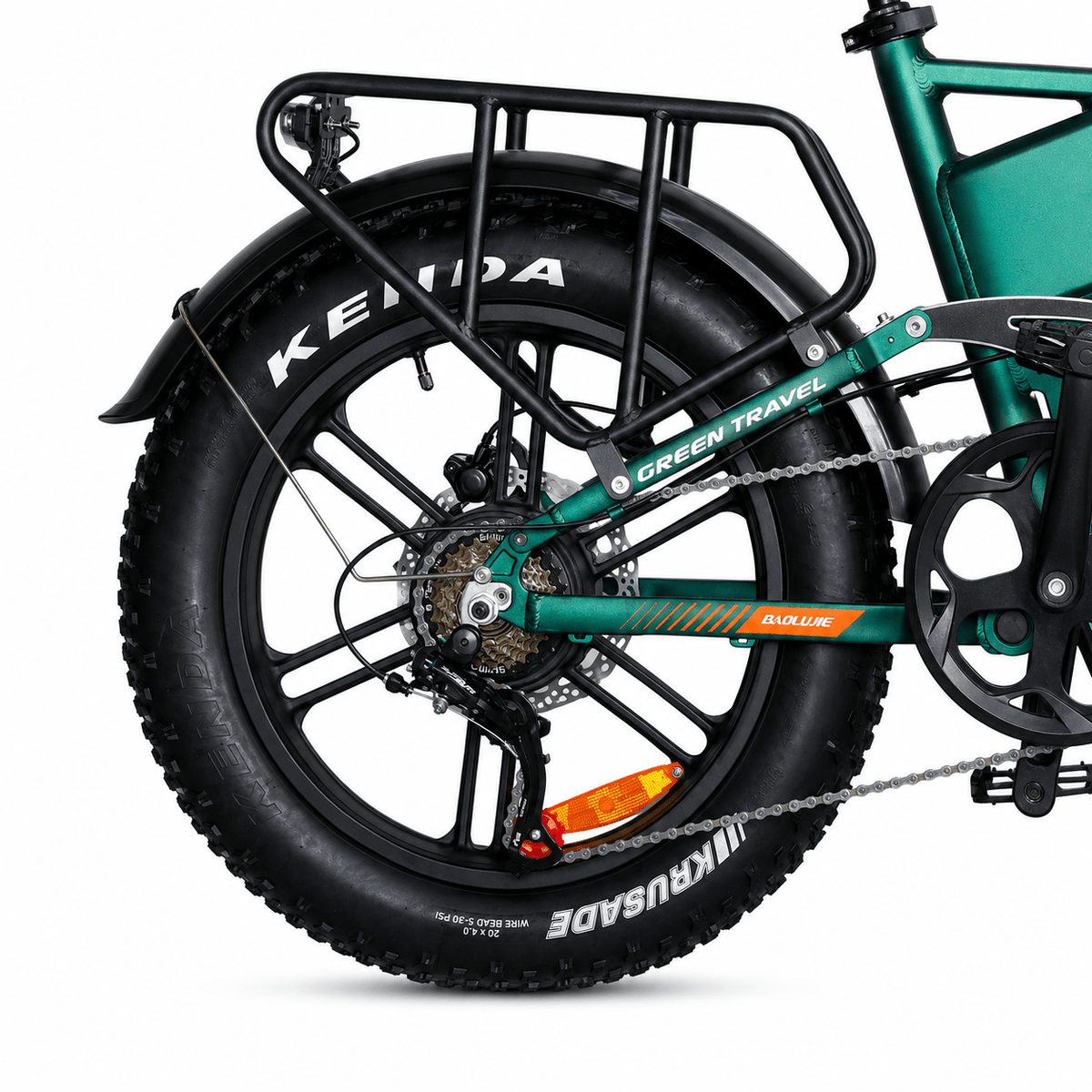 BAOLUJIE D2 Foldable Dual Motors Ebike | 48V 20Ah Battery - BAOLUJIE