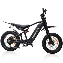 BAOLUJIE M2 - 2000W 60V Electric Dirt Bike | 53 MPH & Full Suspension - BAOLUJIE