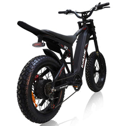 BAOLUJIE M2 - 2000W 60V Electric Dirt Bike | 53 MPH & Full Suspension - BAOLUJIE