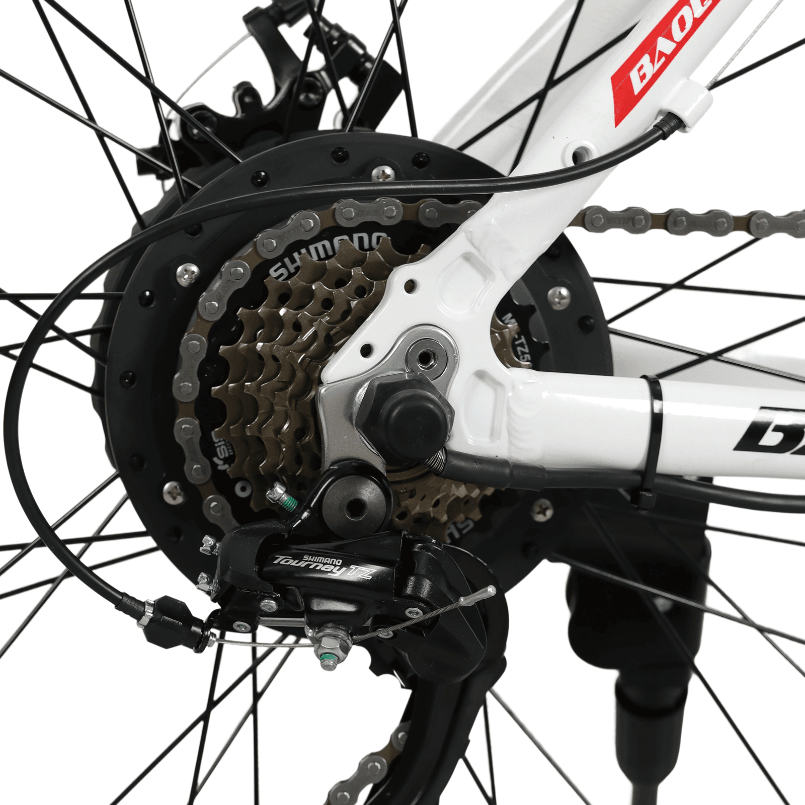 BAOLUJIE S1 - 26" Electric Mountain Bike | 500W Motor (1000W Peak) & 36V 15Ah Battery - BAOLUJIE