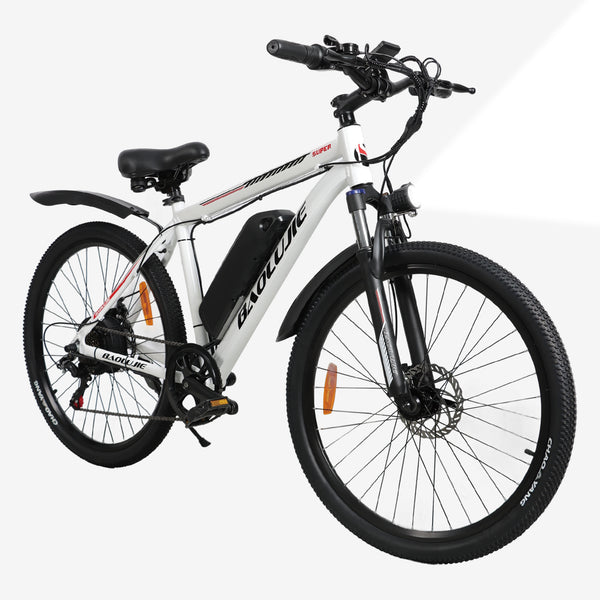Baolujie S1 Basic Model Fine-Tire Electric Mountain Bike 1000w Motor Maximum Speed of 28 MPH