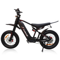 BAOLUJIE M2 - 2000W 60V Electric Dirt Bike | 53 MPH & Full Suspension - BAOLUJIE