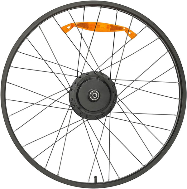 26 inch x 4.0" 2602 E-Bike Rim Wheel and Spokes Set, Aluminum Alloy Bicycle Wheels Rims