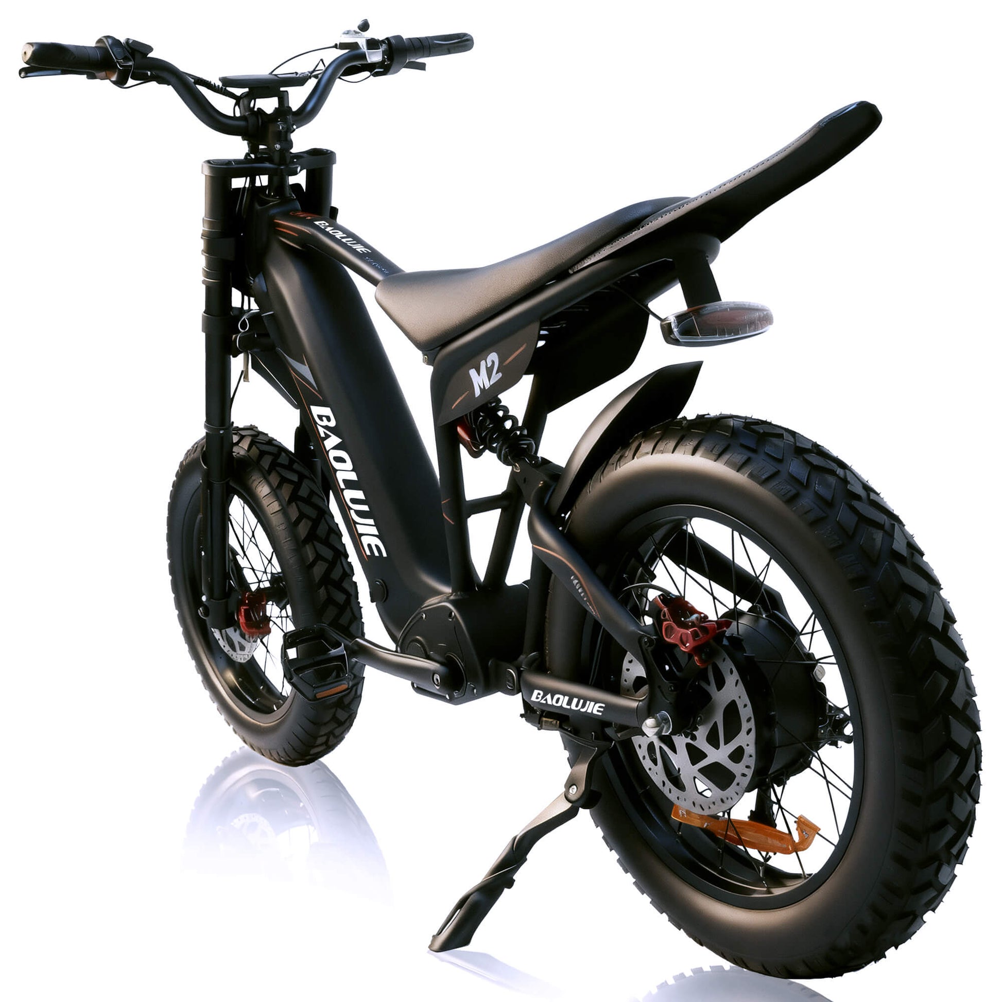 BAOLUJIE M2 - 2000W 60V Electric Dirt Bike | 53 MPH & Full Suspension - BAOLUJIE