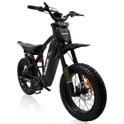 BAOLUJIE M2 - 2000W 60V Electric Dirt Bike | 53 MPH & Full Suspension - BAOLUJIE