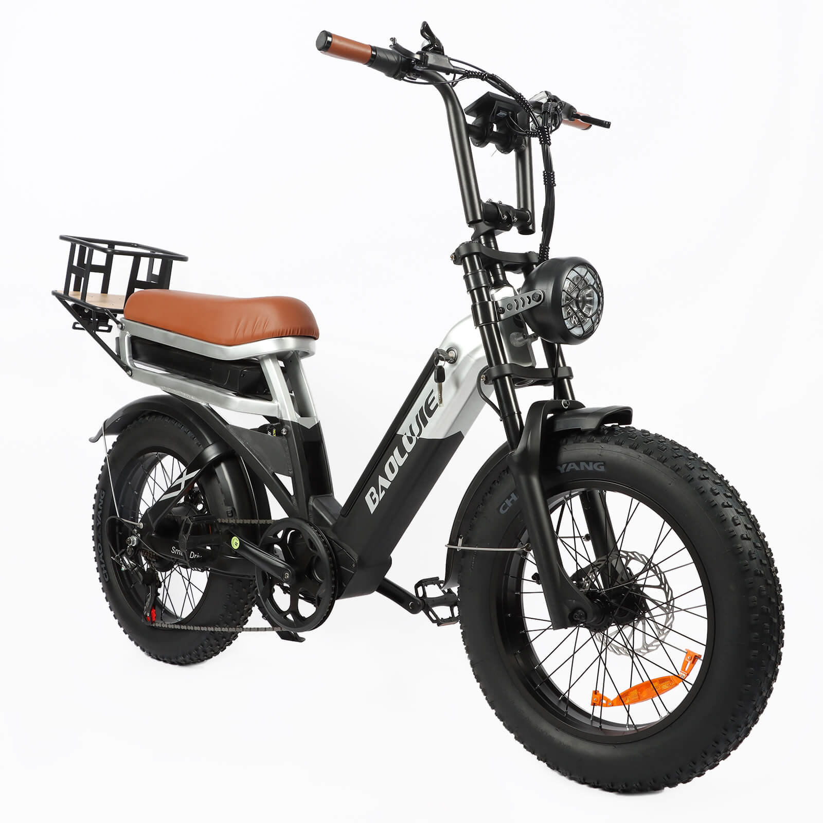 BAOLUJIE DP2033 - 2000W Dual Motor AWD Cargo E - Bike | 48V 30Ah Battery - BAOLUJIE
