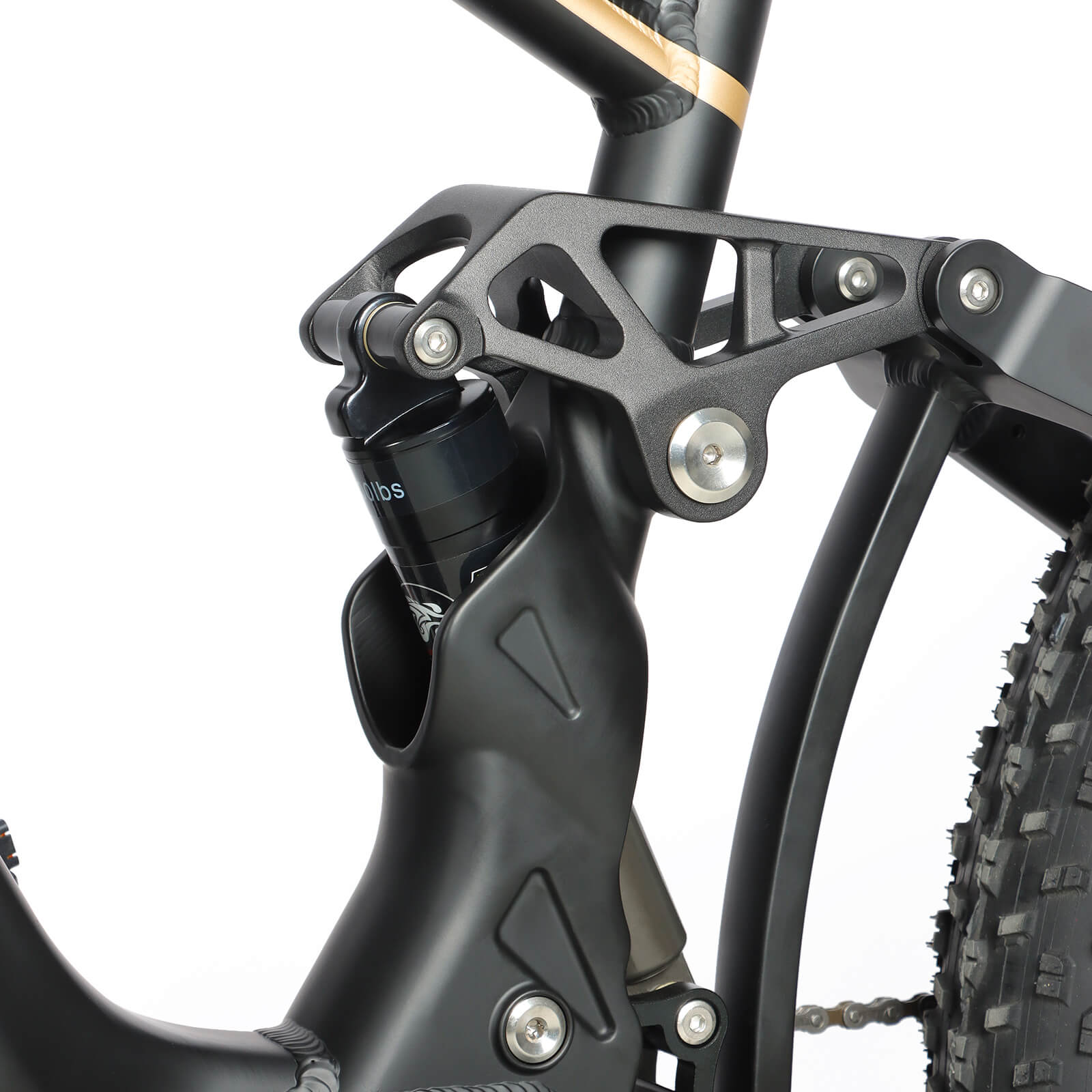 BAOLUJIE P2 - 52V 3000W Dual Motor AWD E - Bike | 26" Fat Tire Full Suspension Electric Mountain Bike (23Ah Battery) - BAOLUJIE