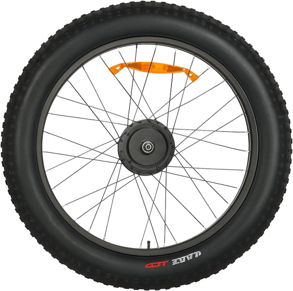 Front or Rear Wheel with Motor （26"×4.0 Fat Tire ） Only for BAOLUJIE 2602 Electric Motorcycle