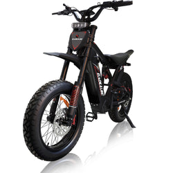 BAOLUJIE M2 - 2000W 60V Electric Dirt Bike | 53 MPH & Full Suspension - BAOLUJIE