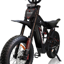 BAOLUJIE M2 - 2000W 60V Electric Dirt Bike | 53 MPH & Full Suspension - BAOLUJIE