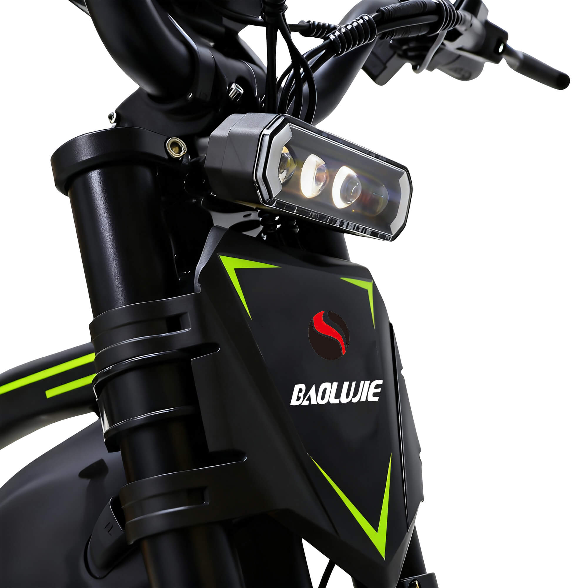 BAOLUJIE M2 - 2000W 60V Electric Dirt Bike | 53 MPH & Full Suspension - BAOLUJIE