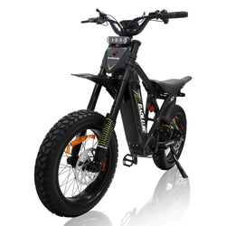 BAOLUJIE M2 - 2000W 60V Electric Dirt Bike | 53 MPH & Full Suspension - BAOLUJIE