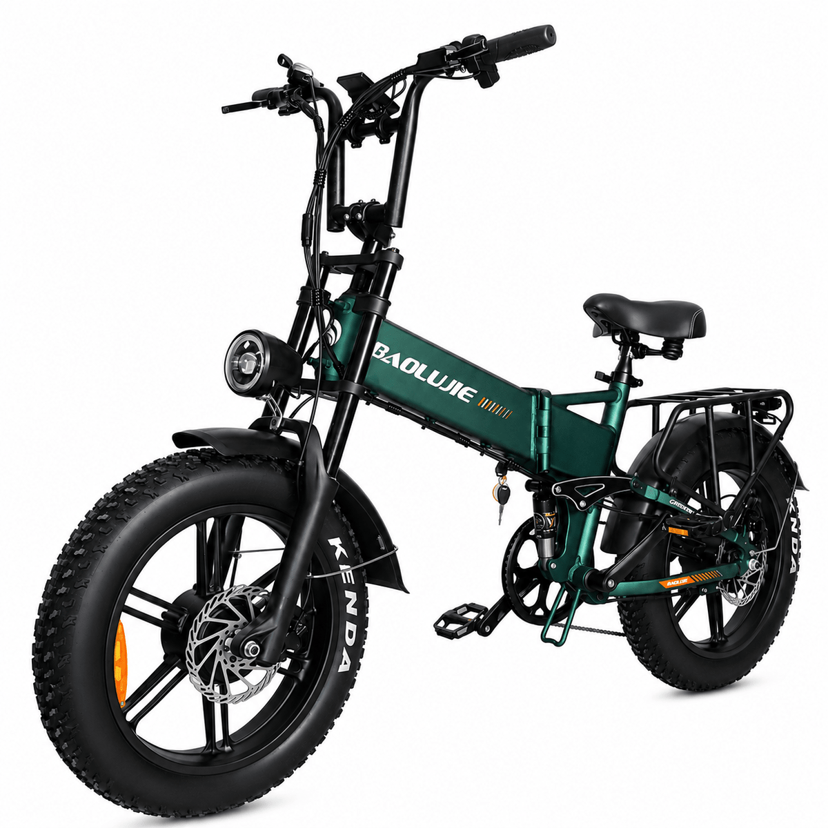 BAOLUJIE D2 Foldable Dual Motors Ebike | 48V 20Ah Battery - BAOLUJIE