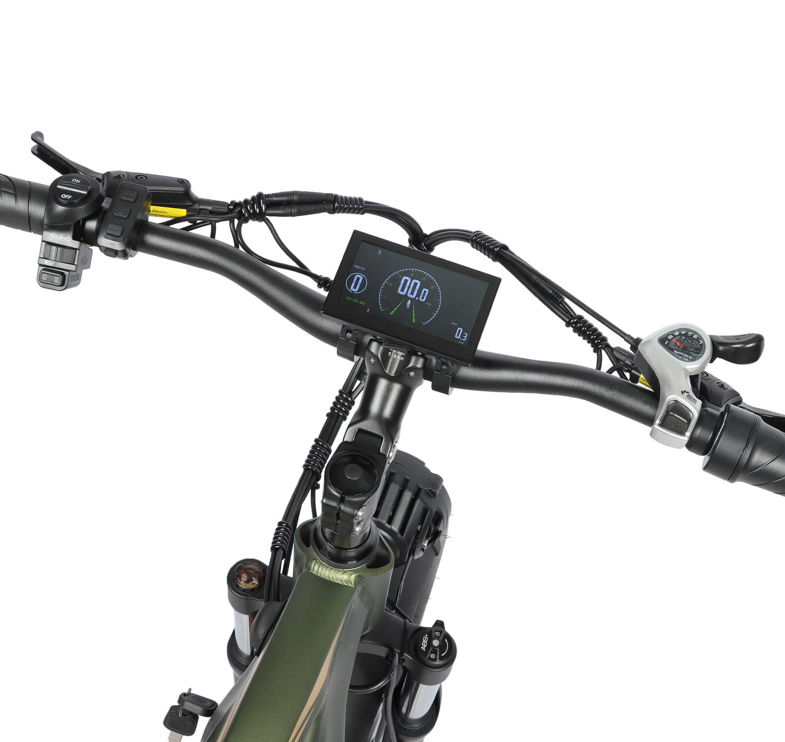 BAOLUJIE DP2401 - 2000W Dual Motor AWD E - Bike | 48V 23Ah Long Range & 26" Fat Tire - BAOLUJIE