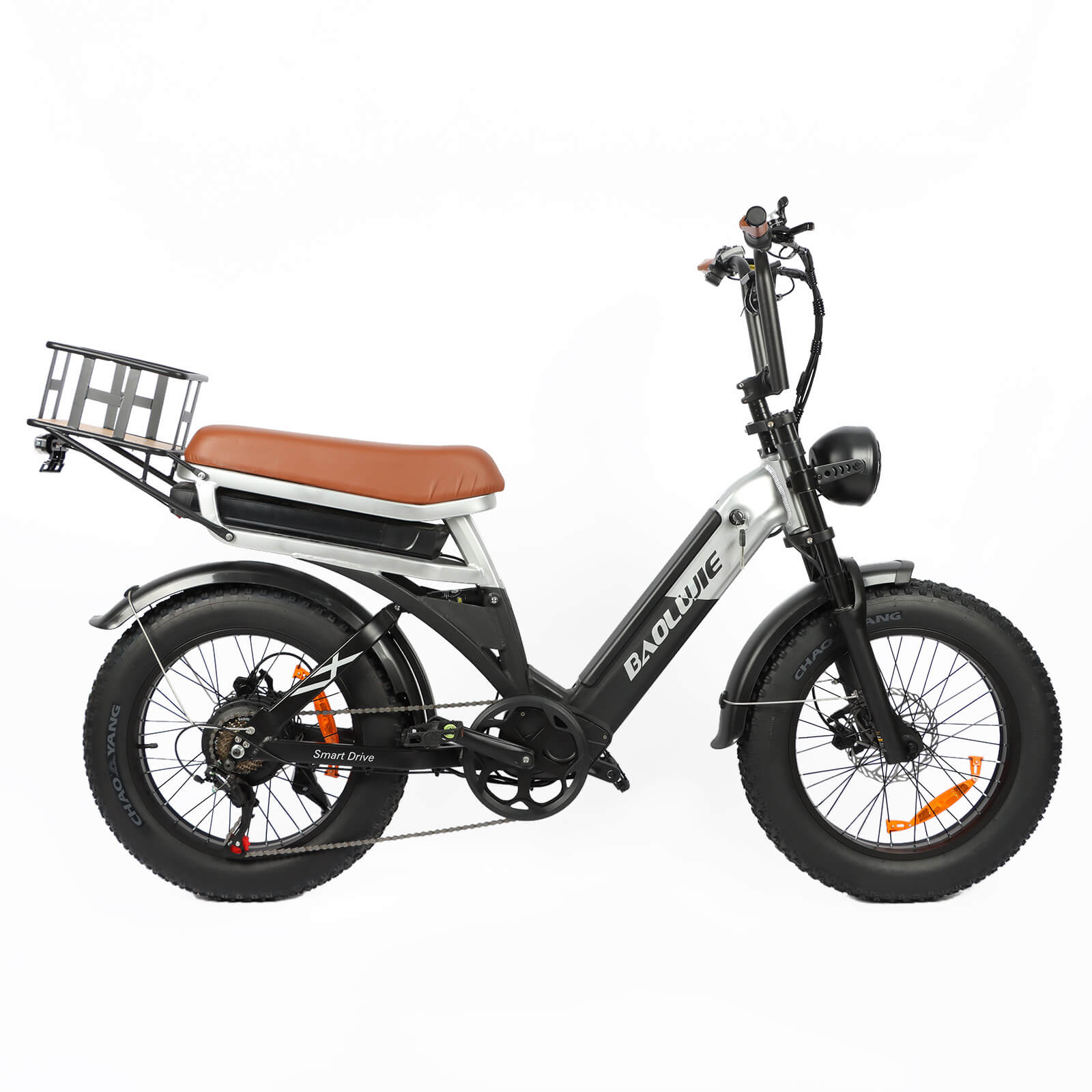 BAOLUJIE DP2033 - 2000W Dual Motor AWD Cargo E - Bike | 48V 30Ah Battery - BAOLUJIE