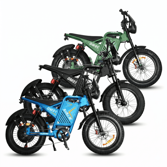 Baolujie DM01 Hyper-Performance Ebike 60V 2000W 53MPH Top Speed - BAOLUJIE