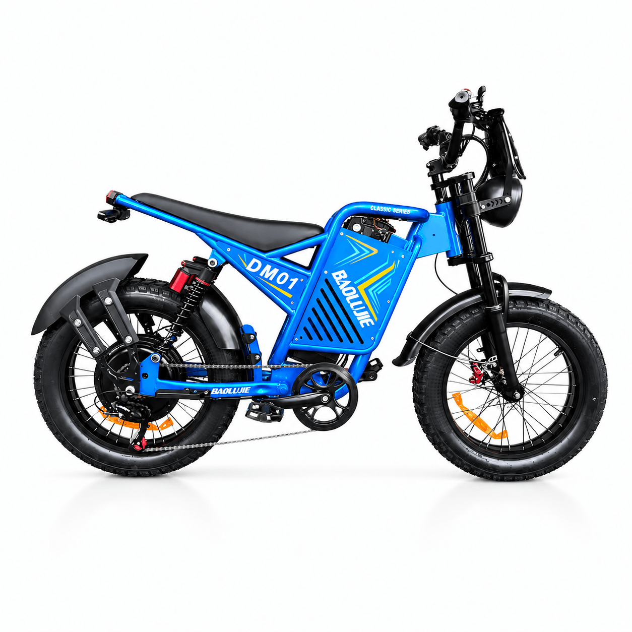 Baolujie DM01 Hyper-Performance Ebike 60V 2000W 53MPH Top Speed - BAOLUJIE