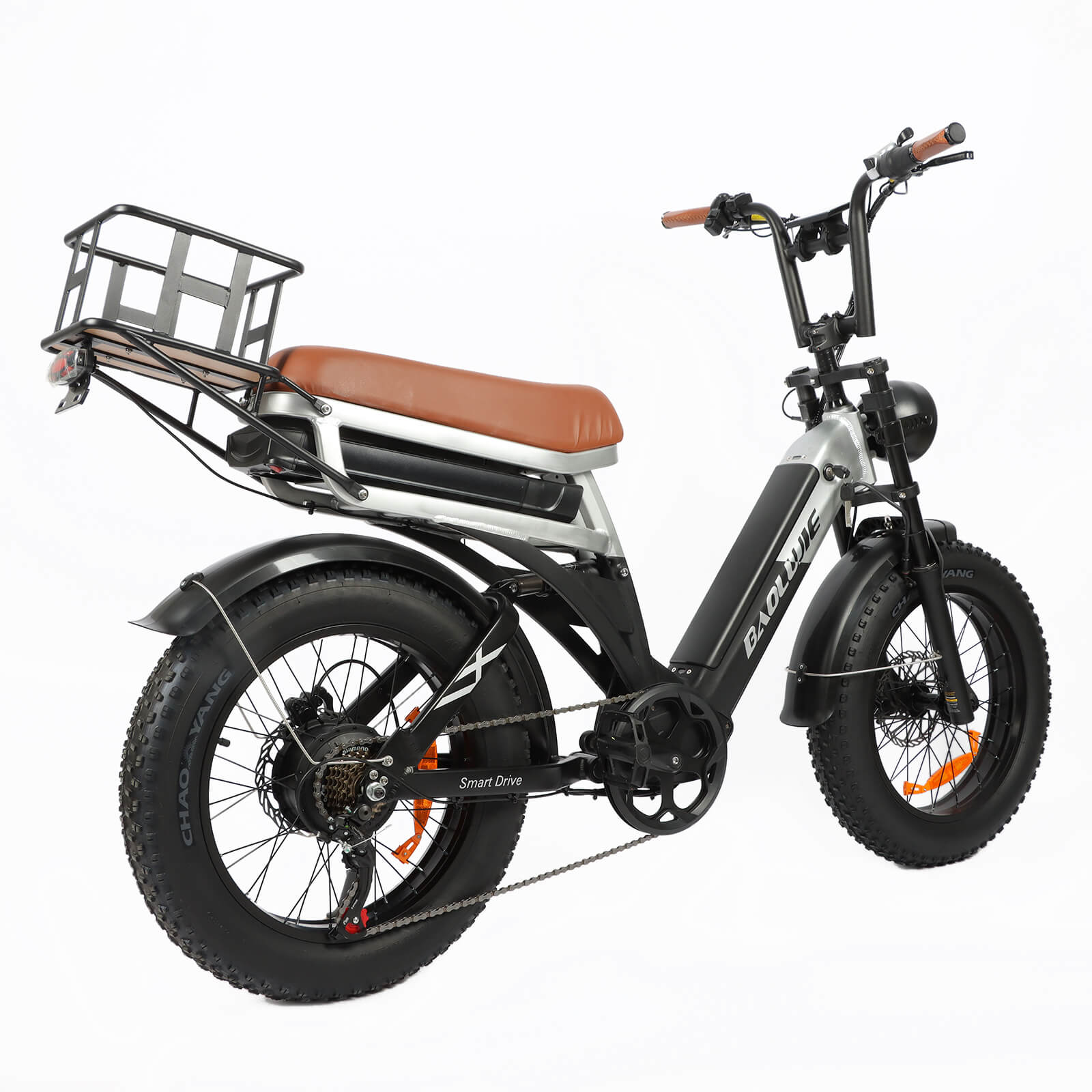 BAOLUJIE DP2033 - 2000W Dual Motor AWD Cargo E - Bike | 48V 30Ah Battery - BAOLUJIE